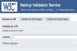 W3C Markup Validation Service logo